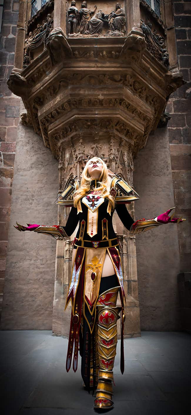 wow cosplay paladin