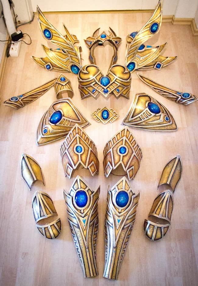 Protoss Wizard Progress by Kamui Cosplay