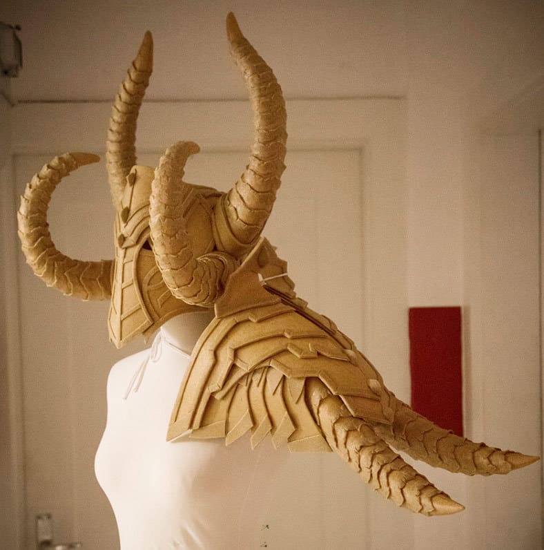 Crusader Diablo 3 Worbla Cosplay Progress by Kamui Cosplay