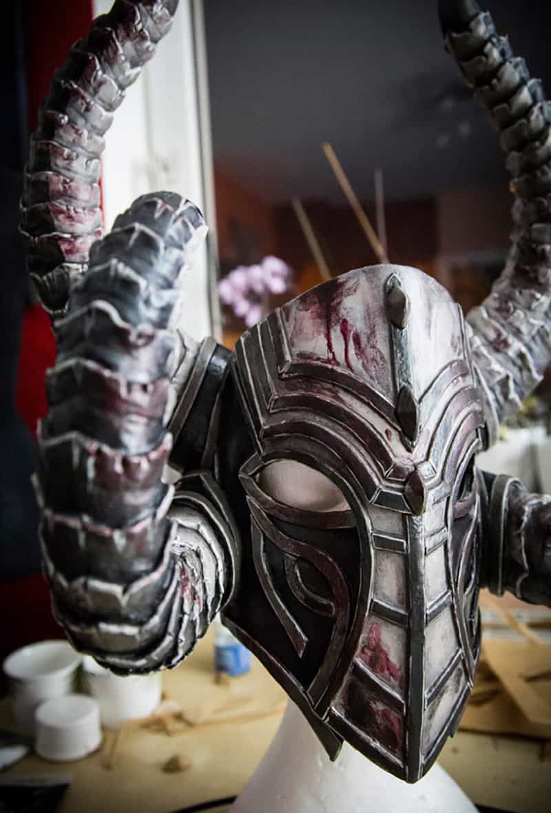 Crusader Diablo 3 Worbla Cosplay Progress by Kamui Cosplay