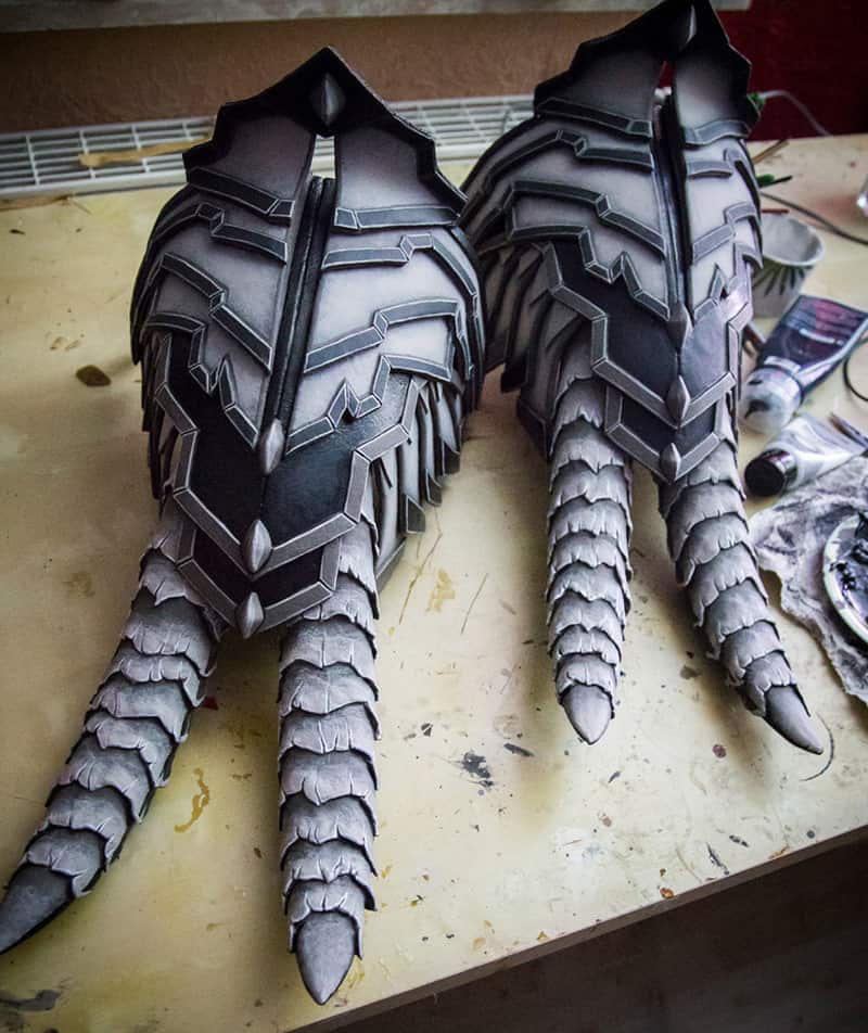 Crusader Diablo 3 Worbla Cosplay Progress by Kamui Cosplay