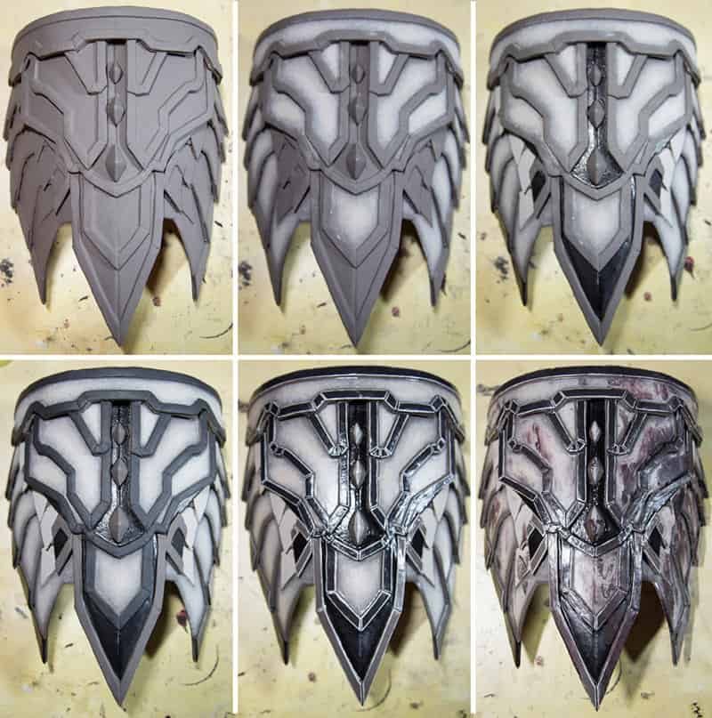 Crusader Diablo 3 Worbla Cosplay Progress by Kamui Cosplay