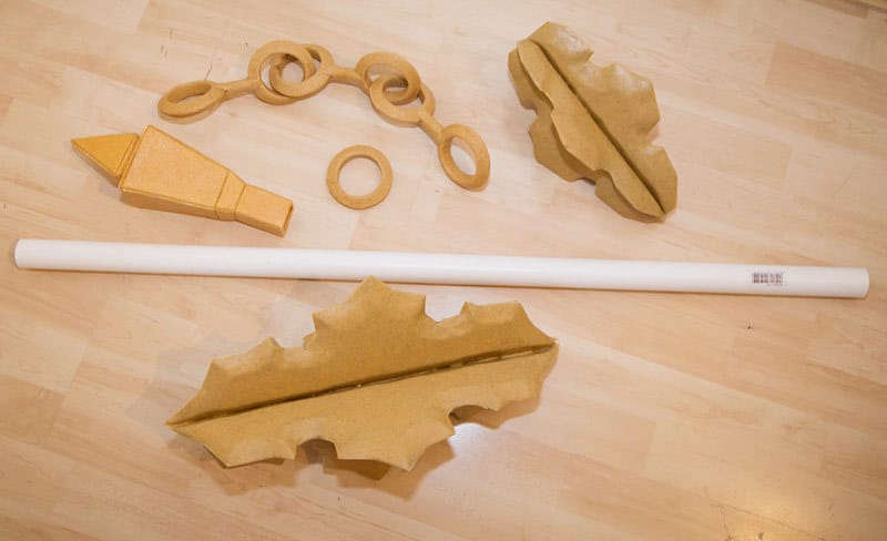 Crusader Flail Diablo 3 Worbla Cosplay Progress by Kamui Cosplay