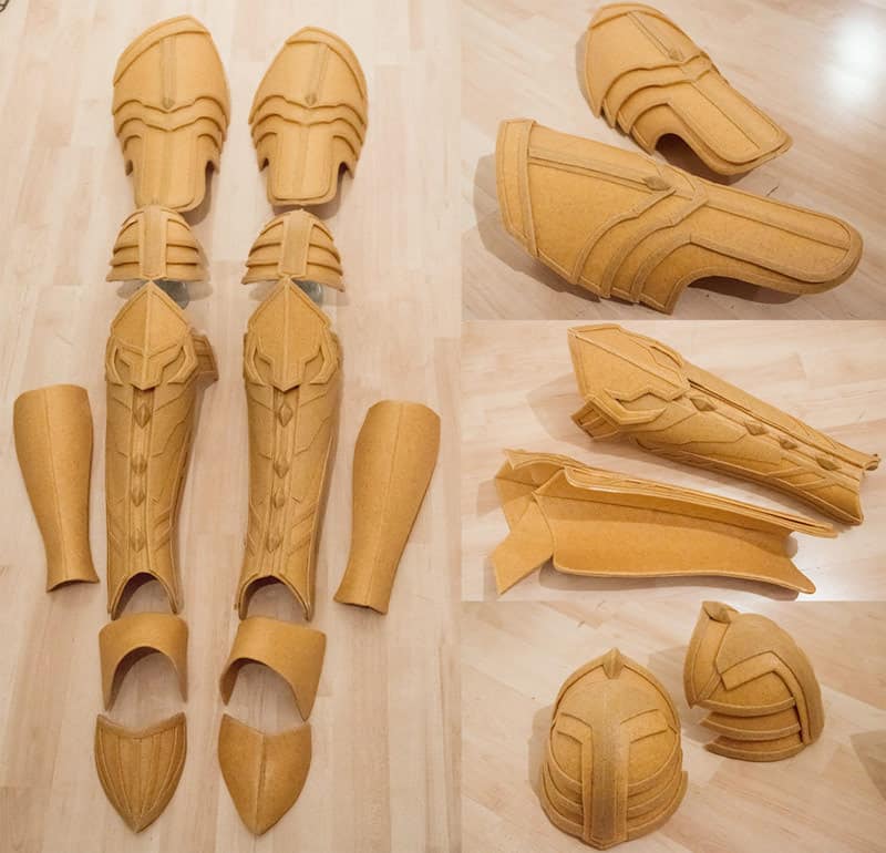 Crusader Diablo 3 Worbla Cosplay Progress by Kamui Cosplay