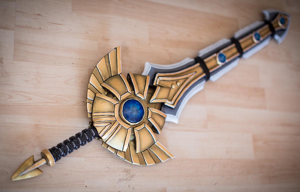 Seraph of the End Yuichiro Hyakuya Demon Weapon Asuramaru Wooden Sword  Anime Cosplay Weapon  CosplayMadecouk