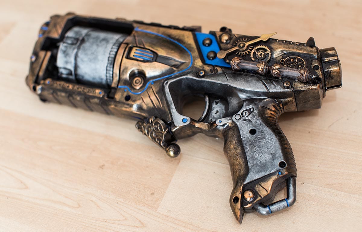 steampunk gun