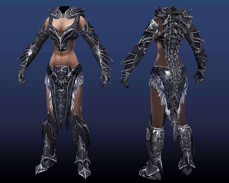 Daedric Armor Mod - Skyrim