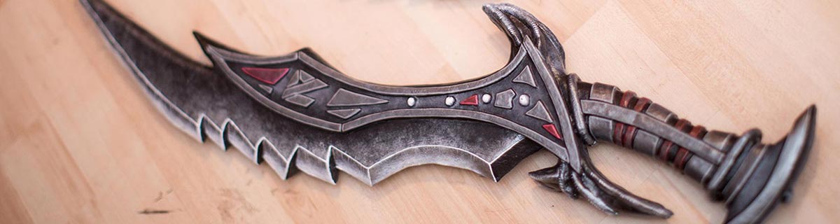 skyrim daedric sword