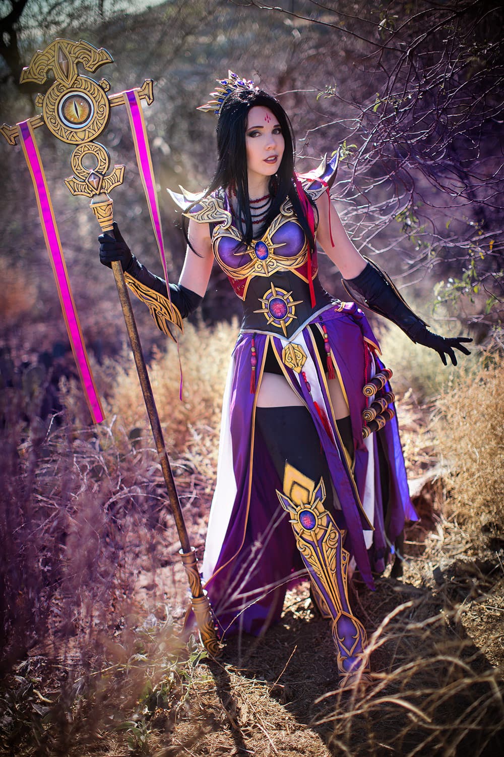 Purple Wizard Diablo 3 KamuiCosplay