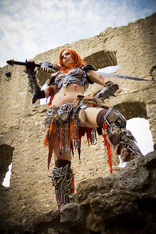 Barbarian Cosplay from Diablo 3 by Kamui Cosplay