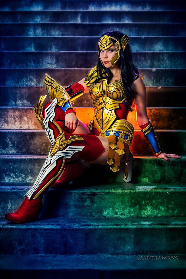 Wonder Woman Injustice DC Comics KamuiCosplay