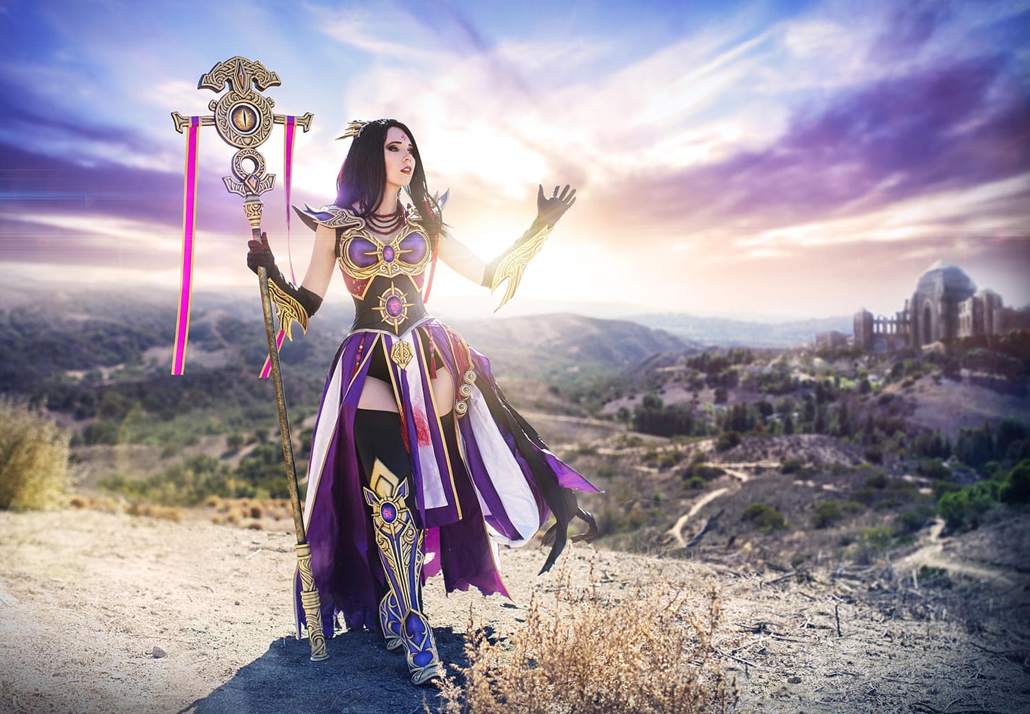 Purple Wizard from Diablo 3 by Kamui Cosplay