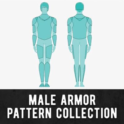 Male Armor Pattern Collection - Digital Download | PDF by Kamui Cosplay
