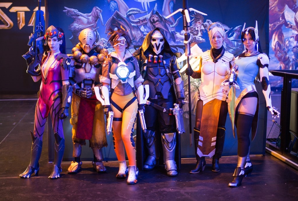 Overwatch Cosplay Group at Gamescom