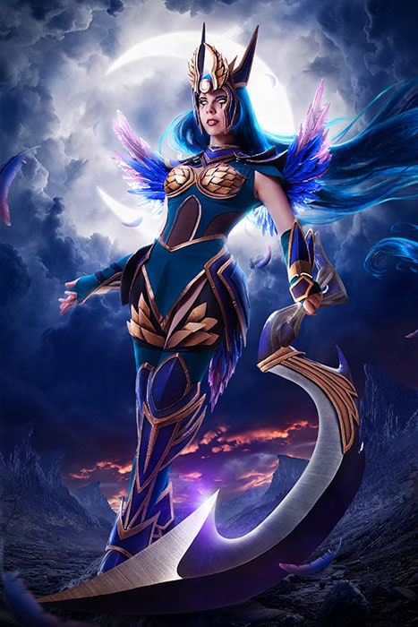 ArtStation - Lunar Eclipse Diana [League of Legends Custom Skin]