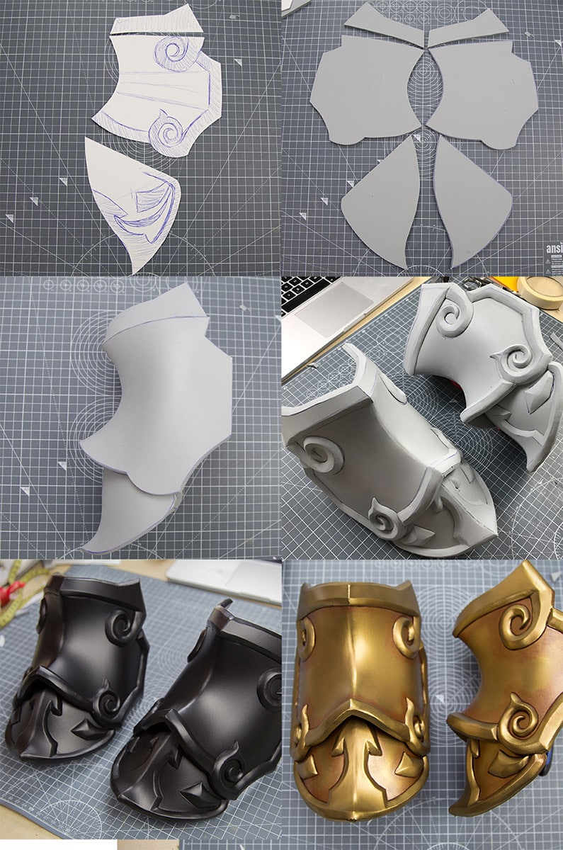 Basic Shapes for EVA Foam, My basic shape pattern collection is here:  www.kamuicosplay.com/product/basicshapes/ Geometrical shapes are handy for  all kinds of projects - no matter, By Kamui Cosplay