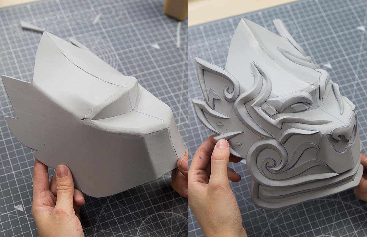 Creating costumes with EVA foam - KamuiCosplay - Blog