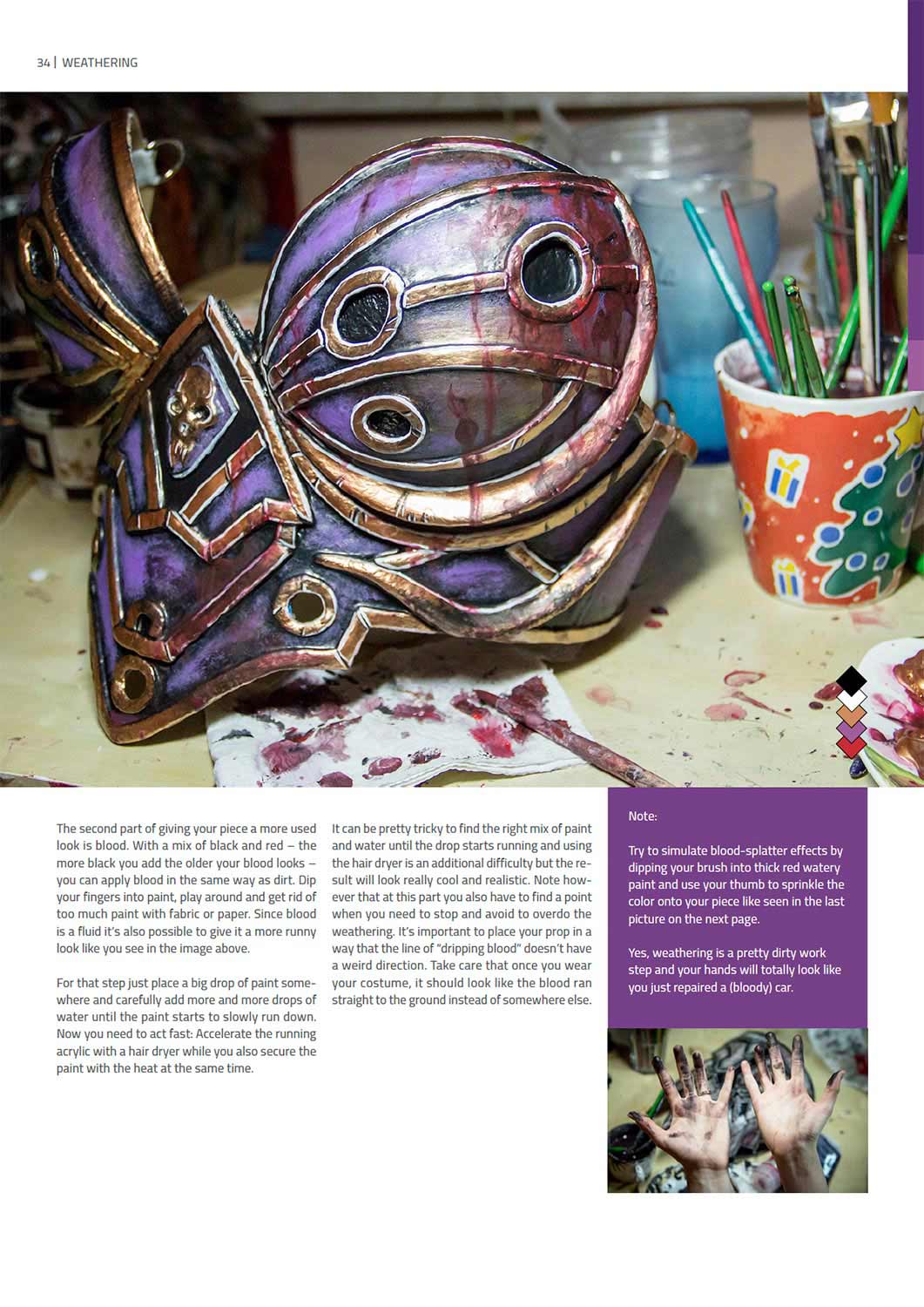 The Book of Cosplay Painting - Brushes and Acrylics / PDF - Image 3