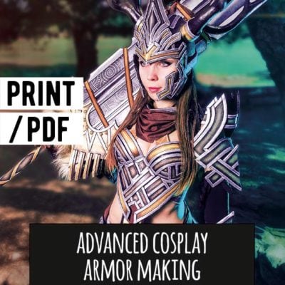 Advanced Cosplay Armor Making - Helmets & Pauldrons - Digital Download and/or Print Version by Kamui Cosplay