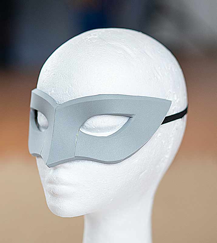 thumbnail image 2 of Bat Mask. Batwoman, Black Mask For A Face. Handmade 2 of 11