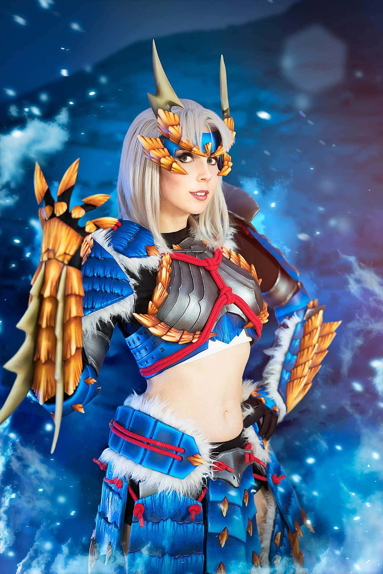 Zinogre Armor - Monster Hunter Cosplay