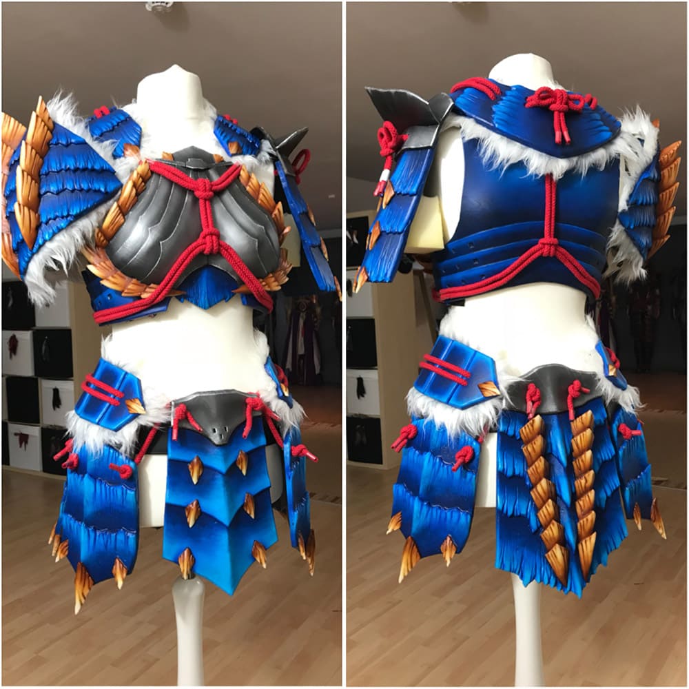 Zinogre Armor - Monster Hunter Cosplay Progress