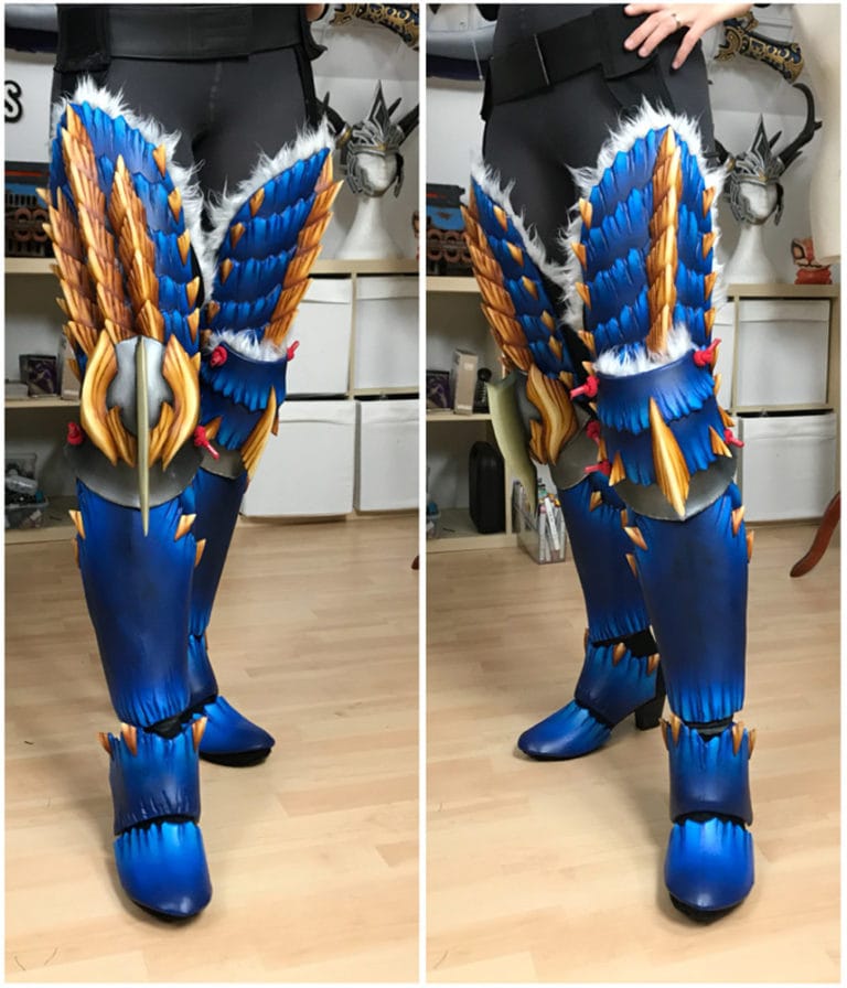 monster hunter zinogre armor figure