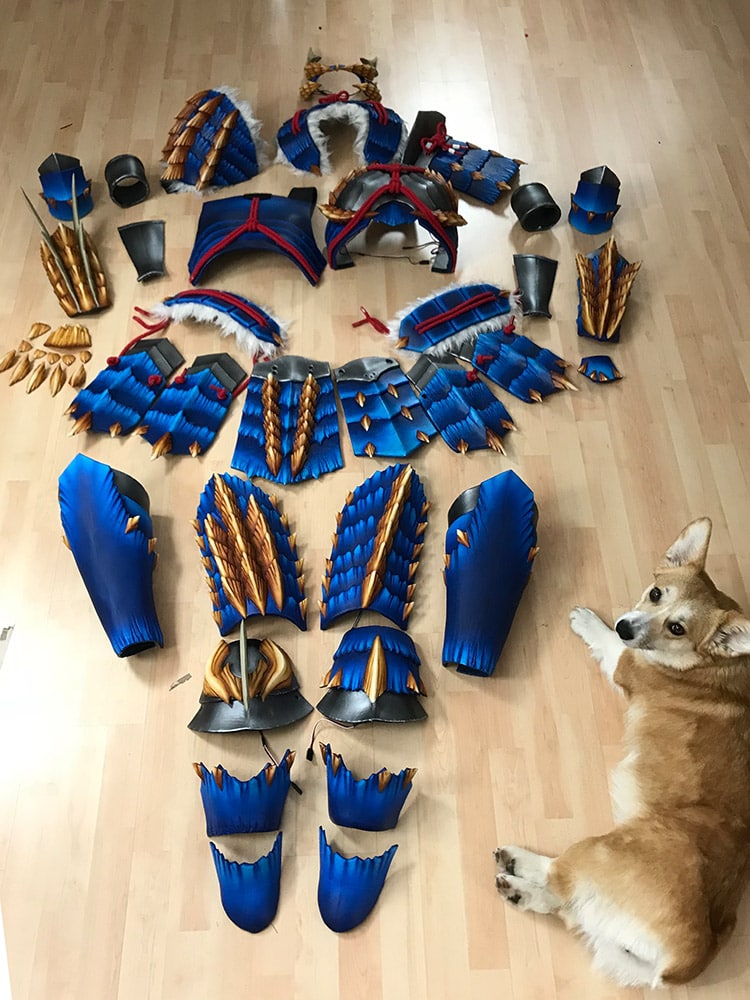 Zinogre Armor - Monster Hunter Costume