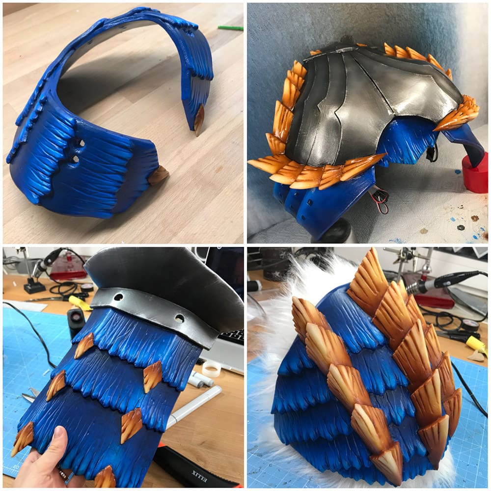 Zinogre Armor - Monster Hunter Cosplay Progress