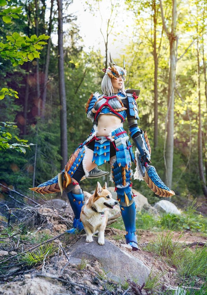 Zinogre Armor from Monster Hunter by Kamui Cosplay