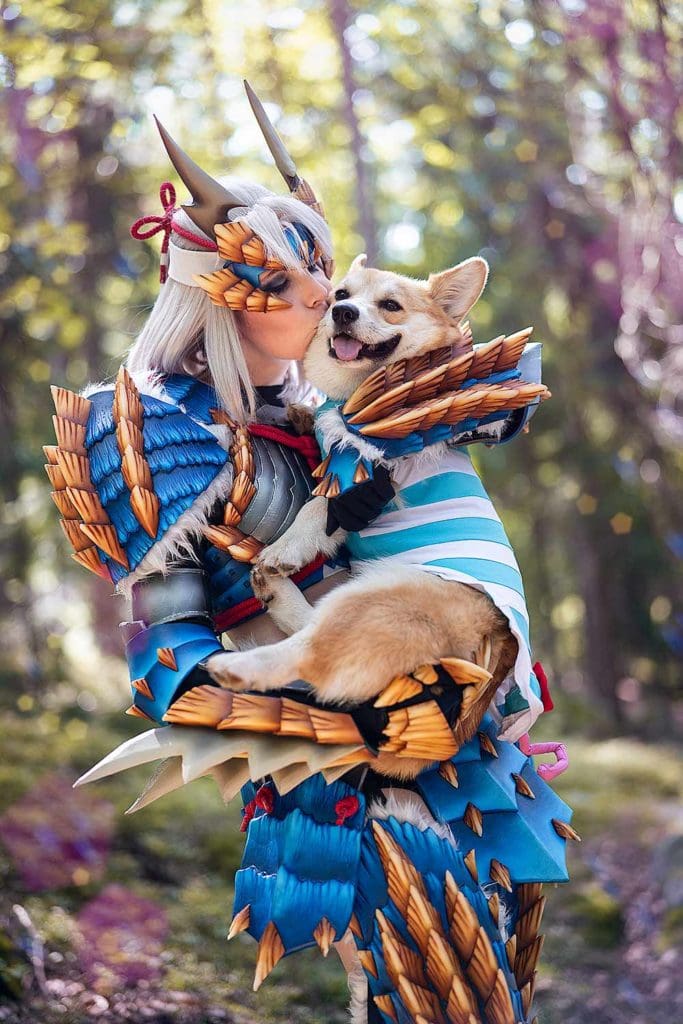 Zinogre Armor from Monster Hunter by Kamui Cosplay