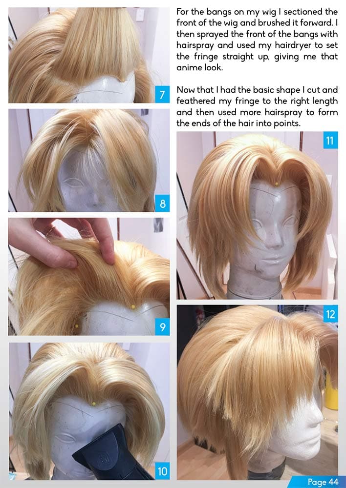 how to dye a cosplay wig