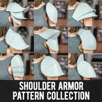 Shoulder Armor Pattern Collection - Digital Download | PDF by Kamui Cosplay Cover