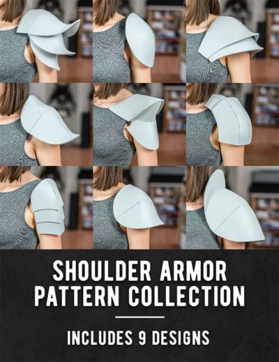 Shoulder Armor Pattern Collection - Digital Download | PDF by Kamui Cosplay