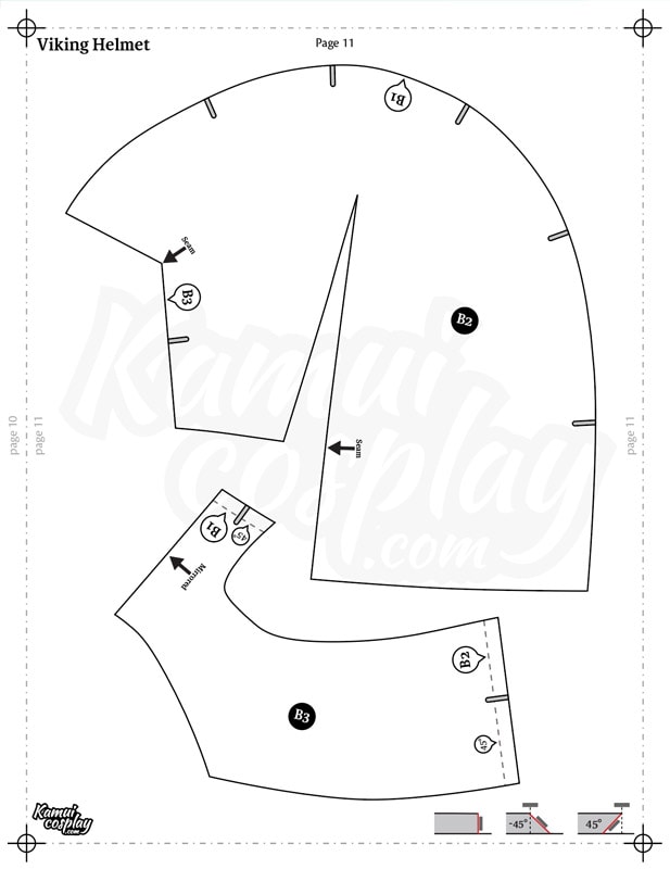 Free Foam Helmet Template FREE PRINTABLE TEMPLATES