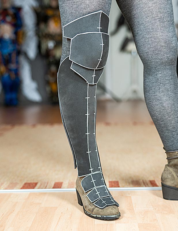 Leg Armor Pattern Collection Digital Download PDF