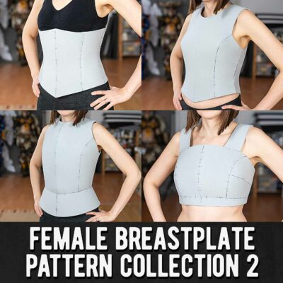 Female Breastplate Pattern Collection by Kamui Cosplay Cover
