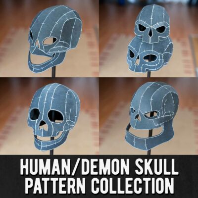 Human Demon Skulls Pattern Collection by Kamui Cosplay Cover