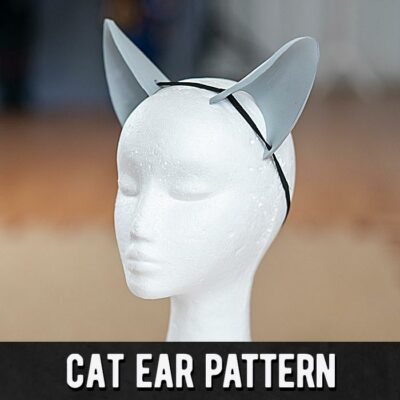 Cat Ear Pattern - Digital Download | PDF by Kamui Cosplay