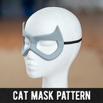 Cat Mask Pattern - Digital Download | PDF by Kamui Cosplay