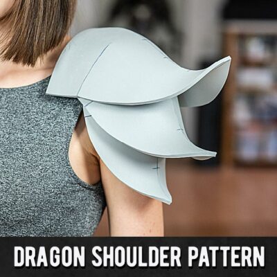 Dragon Shoulder Armor Pattern - Digital Download | PDF by Kamui Cosplay