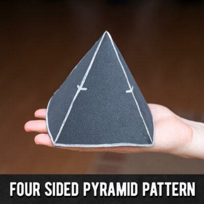 Four-Sided Pyramid Pattern - Digital Download | PDF