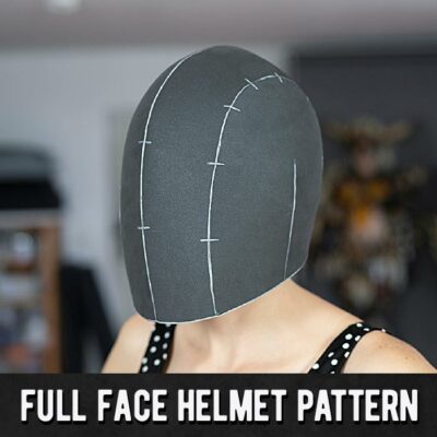 Full Face Helmet Pattern - Digital Download | PDF by Kamui Cosplay