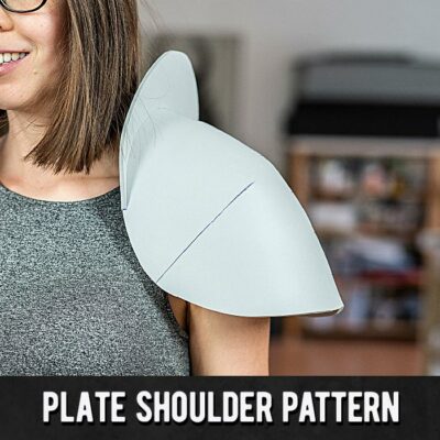 Plate Shoulder Armor Pattern - Digital Download | PDF by Kamui Cosplay