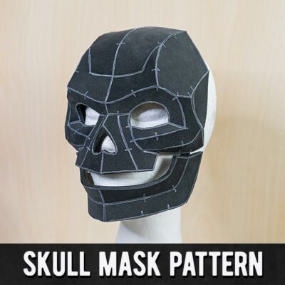 Skull Mask Pattern - Digital Download | PDF by Kamui Cosplay