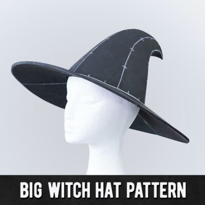 Big Witch Hat Pattern by Kamui Cosplay 2