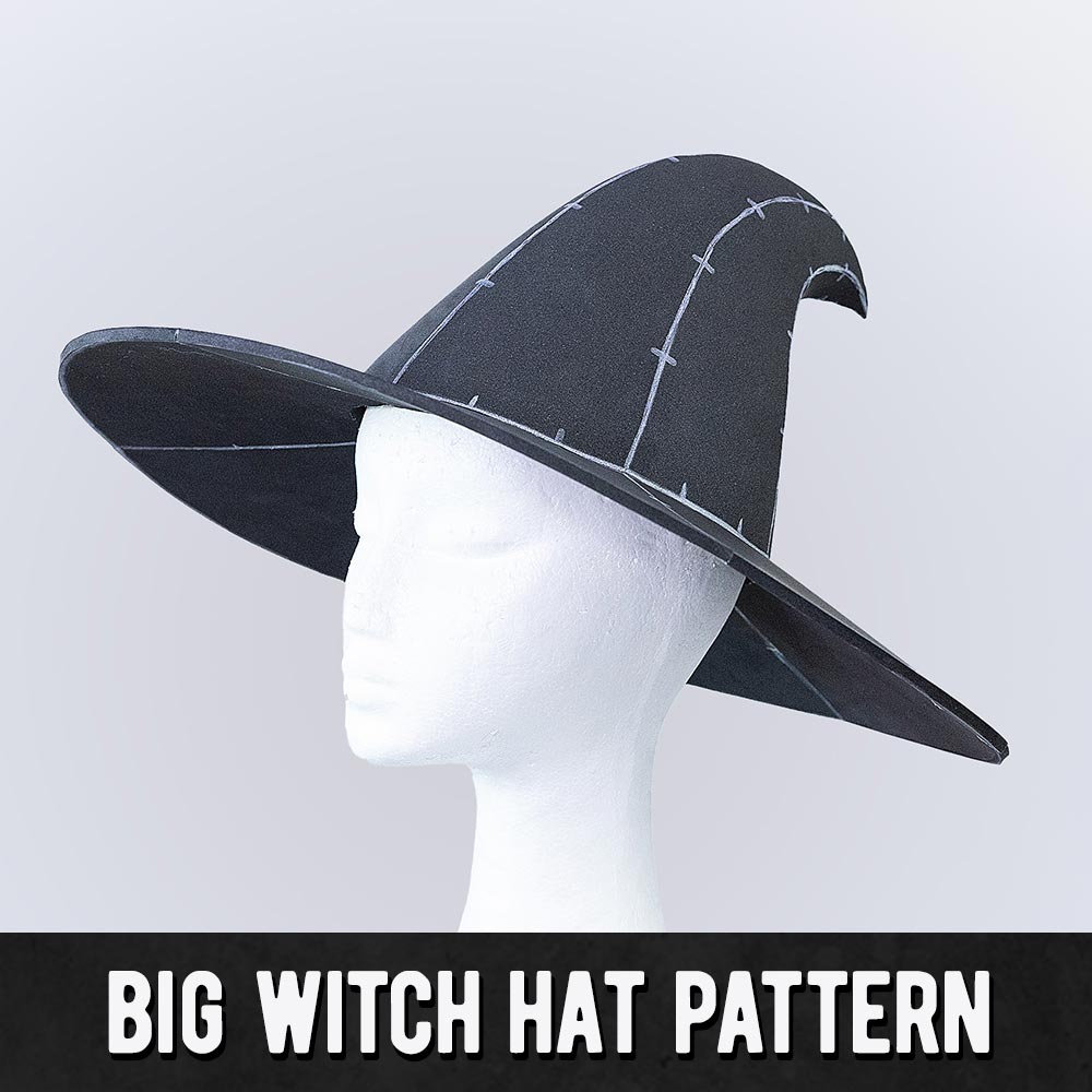 Big Witch Hat Pattern by Kamui Cosplay 2