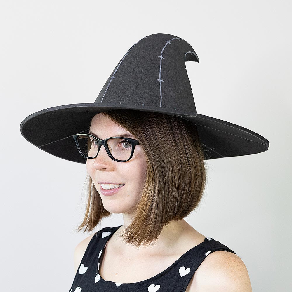 Big Witch Hat Pattern - Digital Download | PDF - Image 6