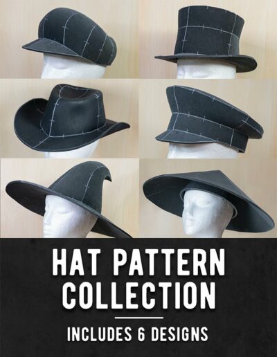 Foam Hat Pattern Collection - Digital Download | PDF by Kamui Cosplay