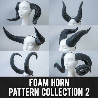 Horn EVA Foam Pattern Collection 2 by Kamui Cosplay Cover